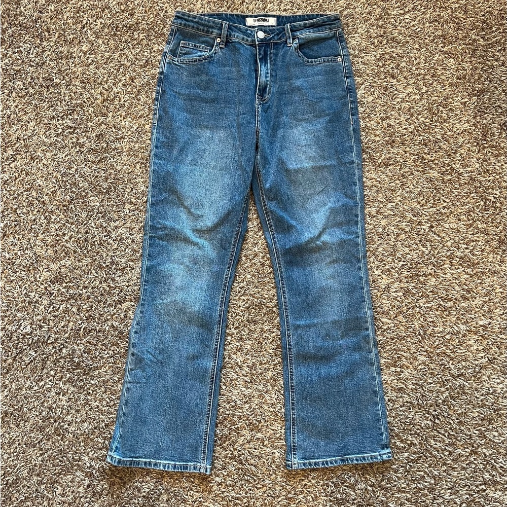 Rock & Roll Denim High Rise Bootcut Jeans, size 31